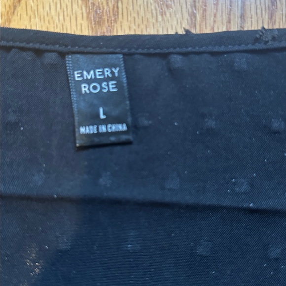 Shein Emery Rose Black Square Neck Camisole - Picture 4 of 4